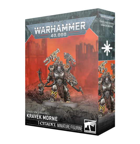 Preorder - Chaos Space Marines Kravek Morne - Lieferung ca.4-8 Wochen nach Release