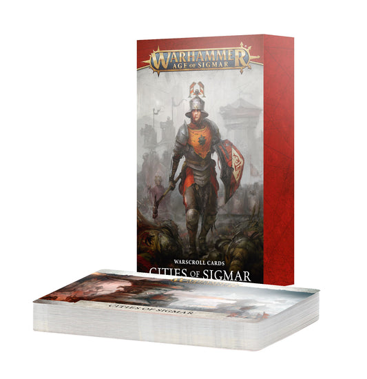 Preorder - Cities of Sigmar Warscroll-Cards EN
