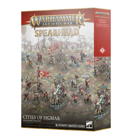 Preorder - Spearhead Cities of Sigmar Zenestras Zealots