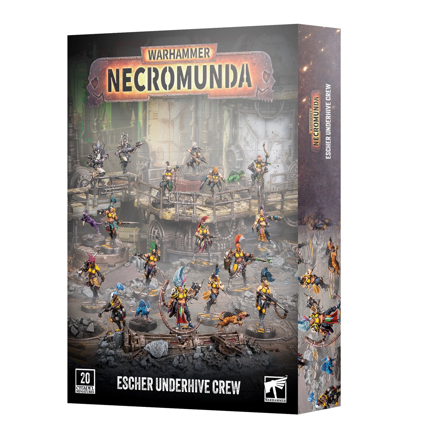 Preorder - NECROMUNDA: ESCHER UNDERHIVE CREW