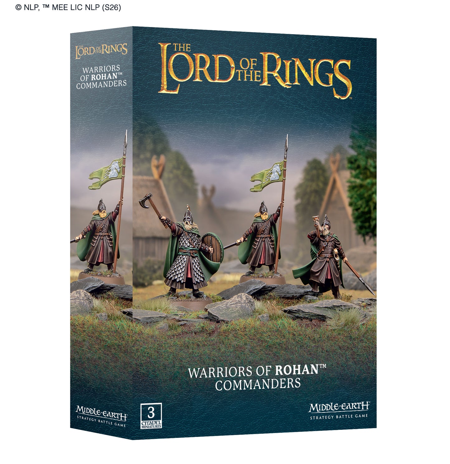Preorder - M-E SBG: WARRIORS OF ROHAN COMMANDERS