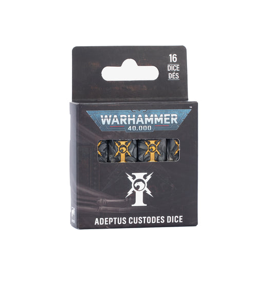 Preorder - WARHAMMER 40000: ADEPTUS CUSTODES DICE