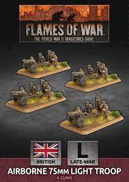 Airborne 75mm Light Troop (Plastic)