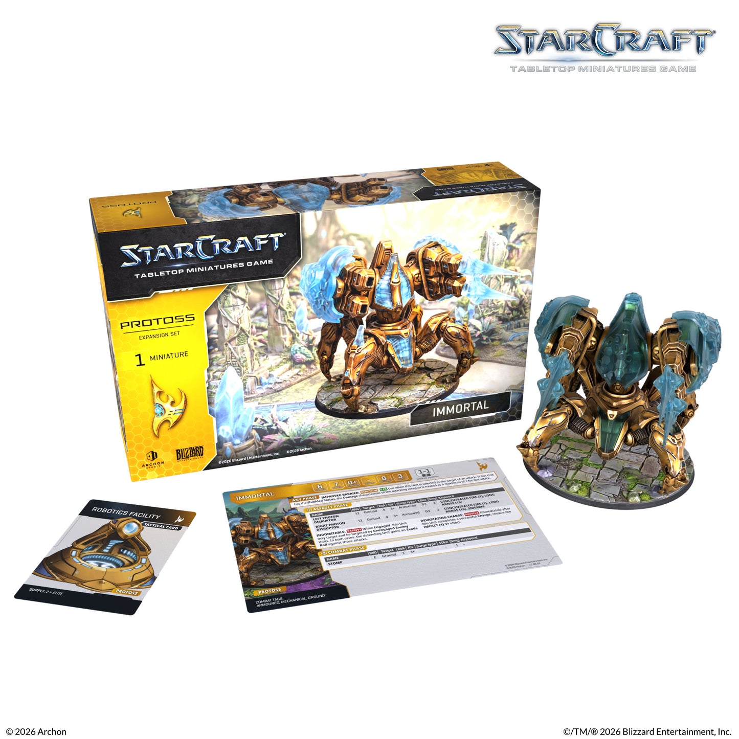 Preorder - Archon Studio - Starcraft TMG: Protoss Expansion Set: Immortal