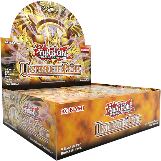 Preorder - Yu-Gi-Oh - Core Booster: Unsterblicher Phönix Display (24 Boosters) - DE TCG