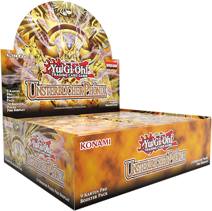 Preorder - Yu-Gi-Oh - Core Booster: Unsterblicher Phönix Display (24 Boosters) - DE TCG