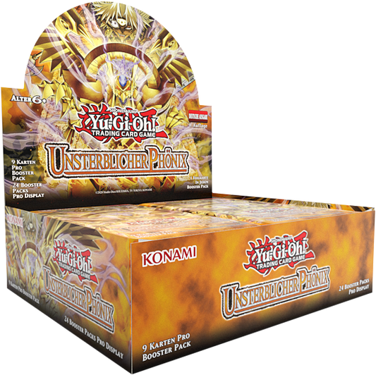 Preorder - Yu-Gi-Oh - Core Booster: Unsterblicher Phönix Display (24 Boosters) - DE TCG