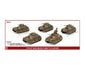 Type 97 Te-Ke Recon Tankette Platoon (x5)