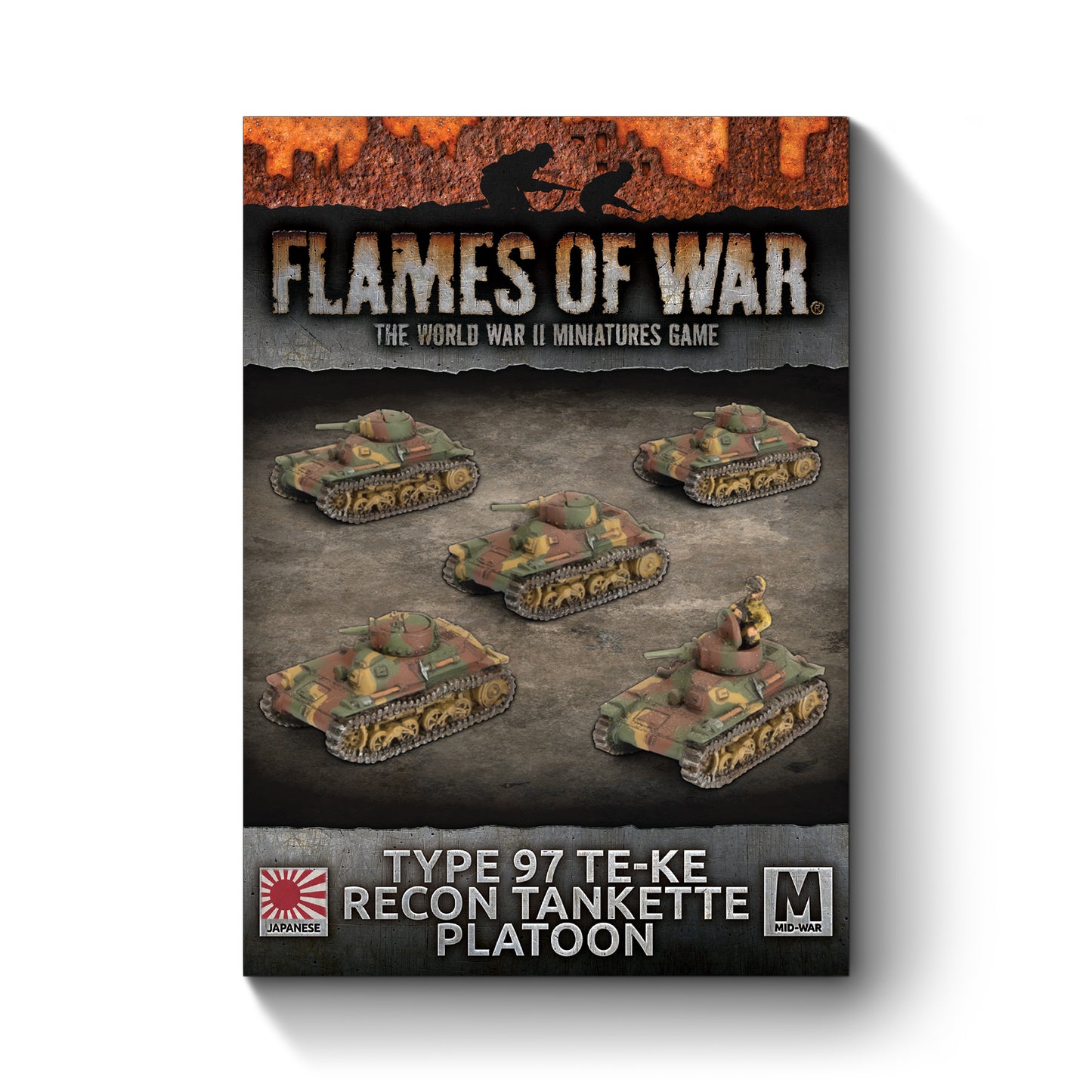 Type 97 Te-Ke Recon Tankette Platoon (x5)