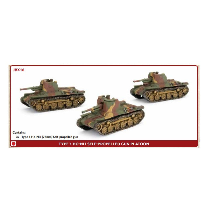 Preorder - Type 1 Ho-Ni 1 SPG Platoon (x3)