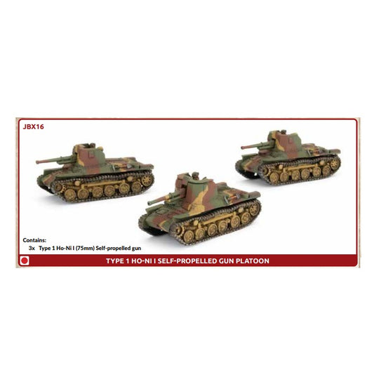 Preorder - Type 1 Ho-Ni 1 SPG Platoon (x3)