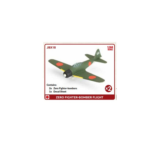 Preorder - Zero Fighter-Bomber Flight (x2 Plastic)