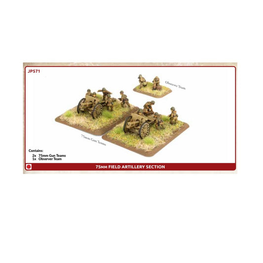 Preorder - 75mm Field Artillery Section (x2)