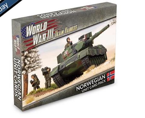 Norwegian Unit Cards