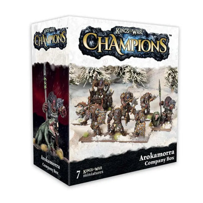 Kings of Wars Champions Arokamorra Company Box