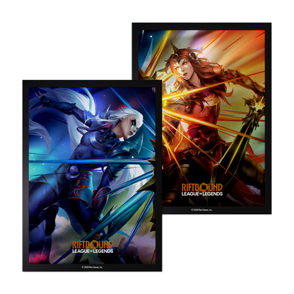 Preorder - Riftbound: League of Legends TCG - Vendetta Art Sleeves: Diana vs Leona
