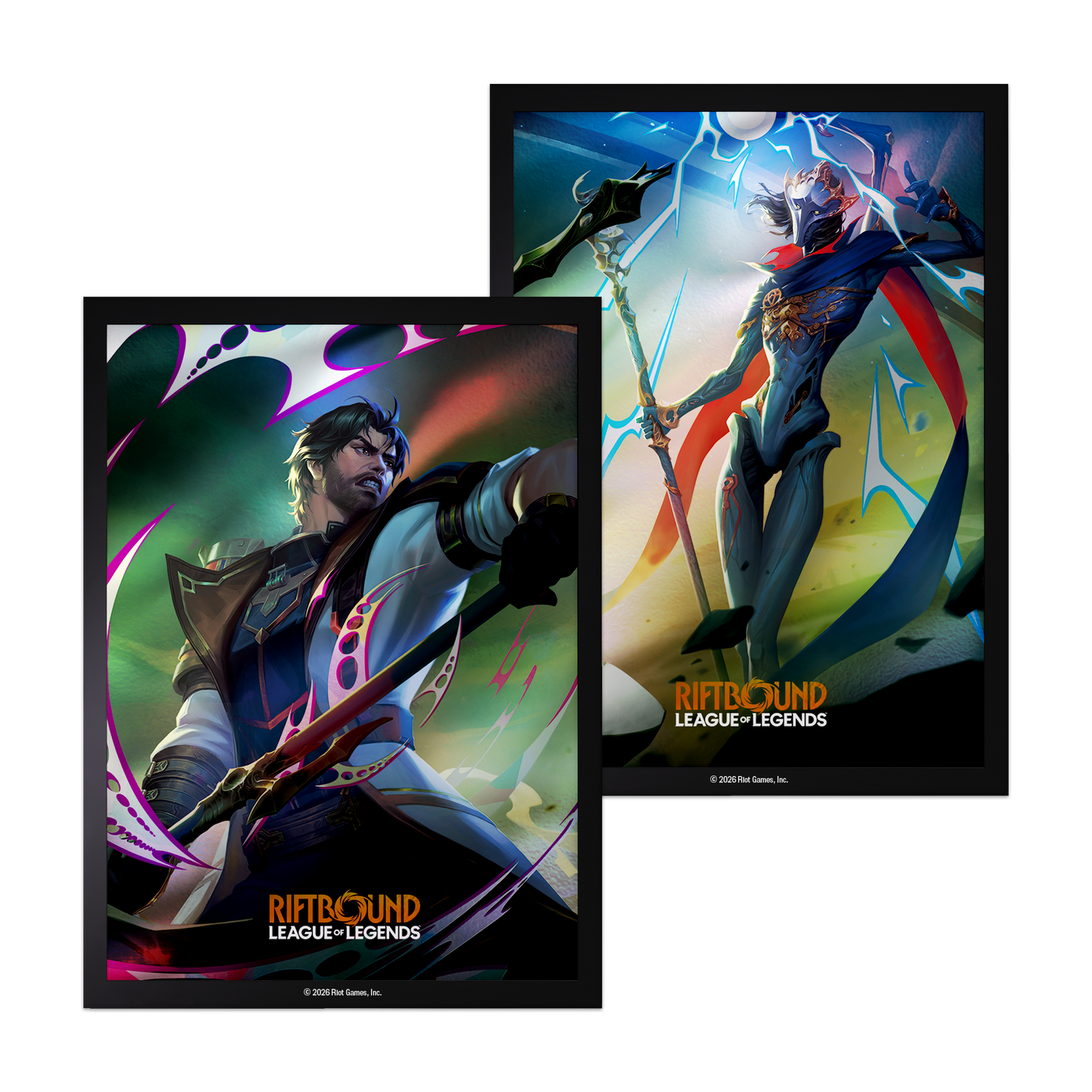 Preorder - Riftbound: League of Legends TCG - Vendetta Art Sleeves: Jayce vs Viktor