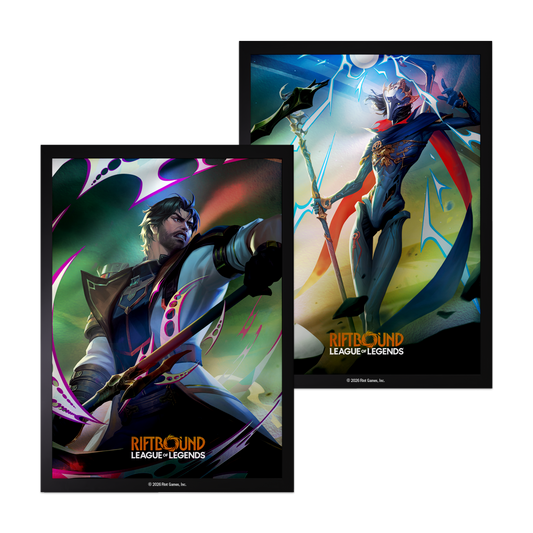 Preorder - Riftbound: League of Legends TCG - Vendetta Art Sleeves: Jayce vs Viktor