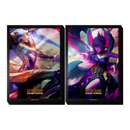Preorder - Riftbound: League of Legends TCG - Vendetta Art Sleeves: Kayle vs Morgana