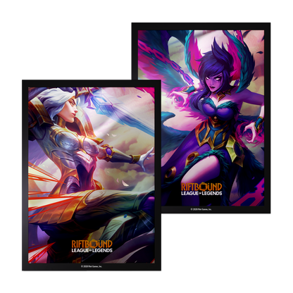 Preorder - Riftbound: League of Legends TCG - Vendetta Art Sleeves: Kayle vs Morgana
