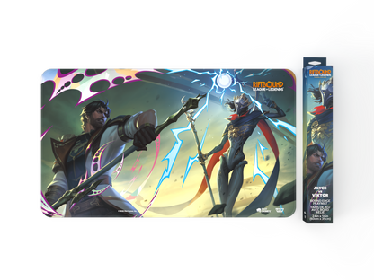 Preorder - Riftbound: League of Legends TCG - Vendetta Playmat: Jayce vs Viktor
