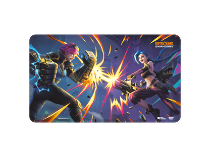 Preorder - Riftbound: League of Legends TCG - Vendetta Playmat: Vi vs Jinx