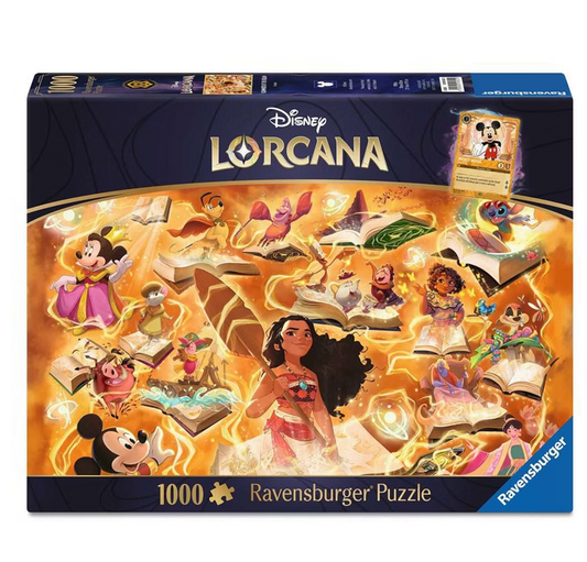 Disney Lorcana - Glimmers of the Realm: Amber - Puzzle 1000 Teile