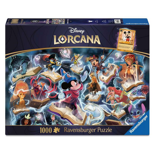 Disney Lorcana - Glimmers of the Realm: Steel - Puzzle 1000 Teile