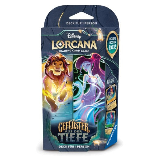 Disney Lorcana: Set 10 - Geflüster aus der Tiefe - Simba & Meg Deck - DE