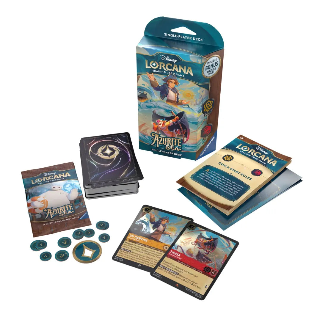 Disney Lorcana: Set 6 - Azurite Sea - Starter Deck - Peter - DE