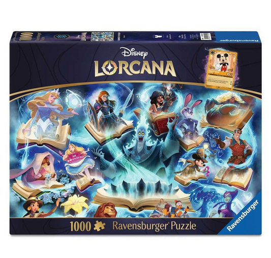 Disney Lorcana - Glimmers of the Realm: Sapphire - Puzzle 1000 Teile