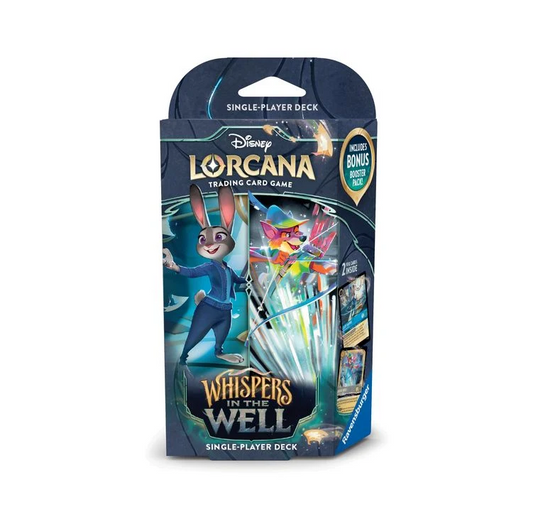 Preorder - Disney Lorcana: Set 10 - Whispers in the Well - Starter Deck EN - Judy & Robin Deck
