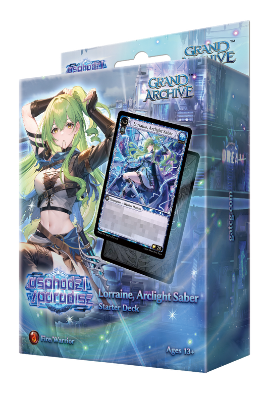 Preorder - Grand Archive TCG - .asphodel/paradise: Starter Deck : Lorraine, Arclight Saber