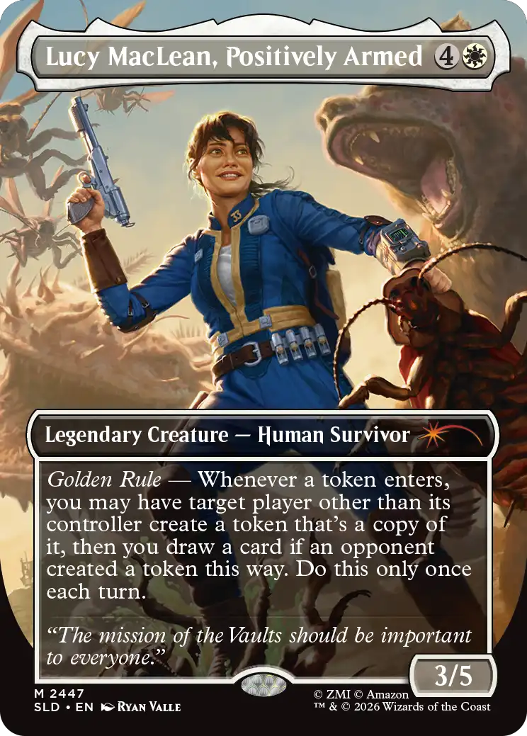 MTG - Secret Lair x Fallout: Beyond Vault 33 (Non-Foil)