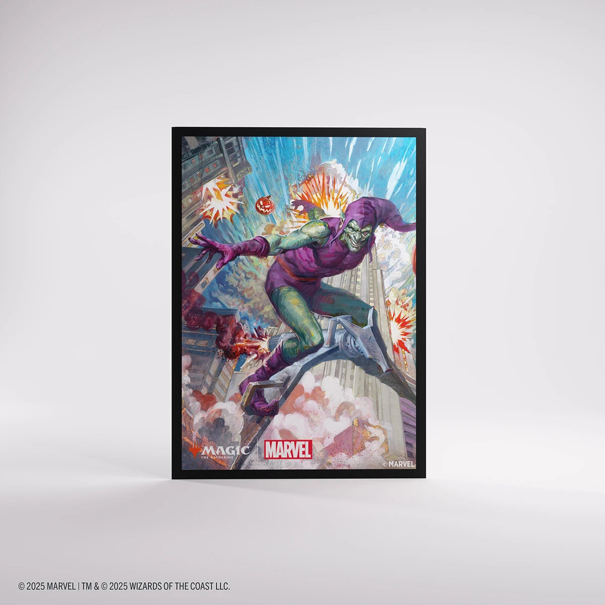 Preorder - Magic: The Gathering | Marvel's Spider-Man Premium Art Sleeves - Green Goblin