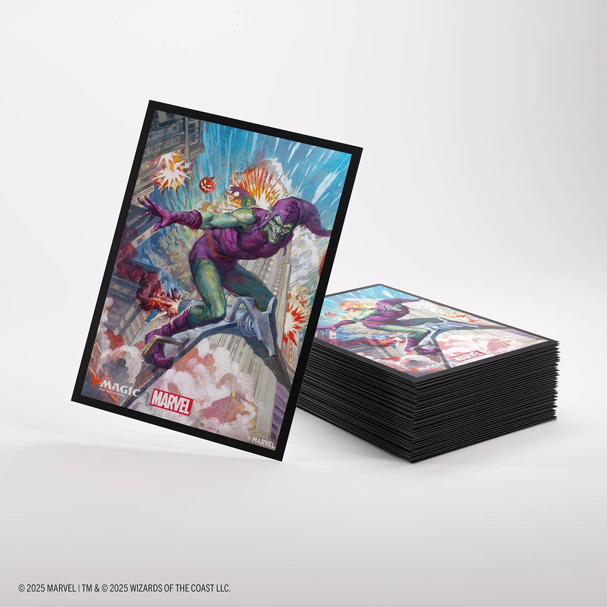 Preorder - Magic: The Gathering | Marvel's Spider-Man Premium Art Sleeves - Green Goblin