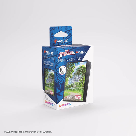 Preorder - Magic: The Gathering | Marvel's Spider-Man Premium Art Sleeves - Spider-Man Forest