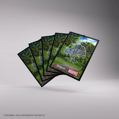 Preorder - Magic: The Gathering | Marvel's Spider-Man Premium Art Sleeves - Spider-Man Forest