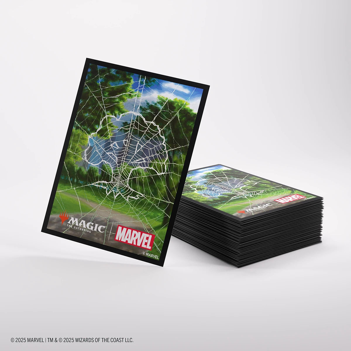 Preorder - Magic: The Gathering | Marvel's Spider-Man Premium Art Sleeves - Spider-Man Forest