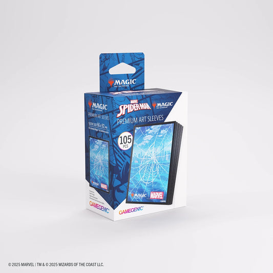 Preorder - Magic: The Gathering | Marvel's Spider-Man Premium Art Sleeves - Spider-Man Island