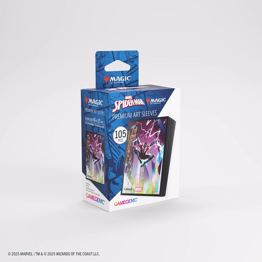 Preorder - Magic: The Gathering | Marvel's Spider-Man Premium Art Sleeves - Spider-Man Miles Morales
