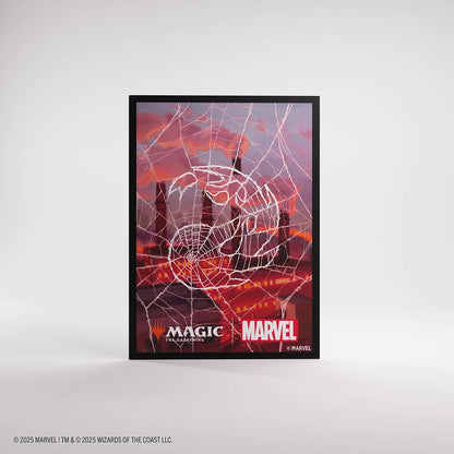 Preorder - Magic: The Gathering | Marvel's Spider-Man Premium Art Sleeves - Spider-Man Mountain