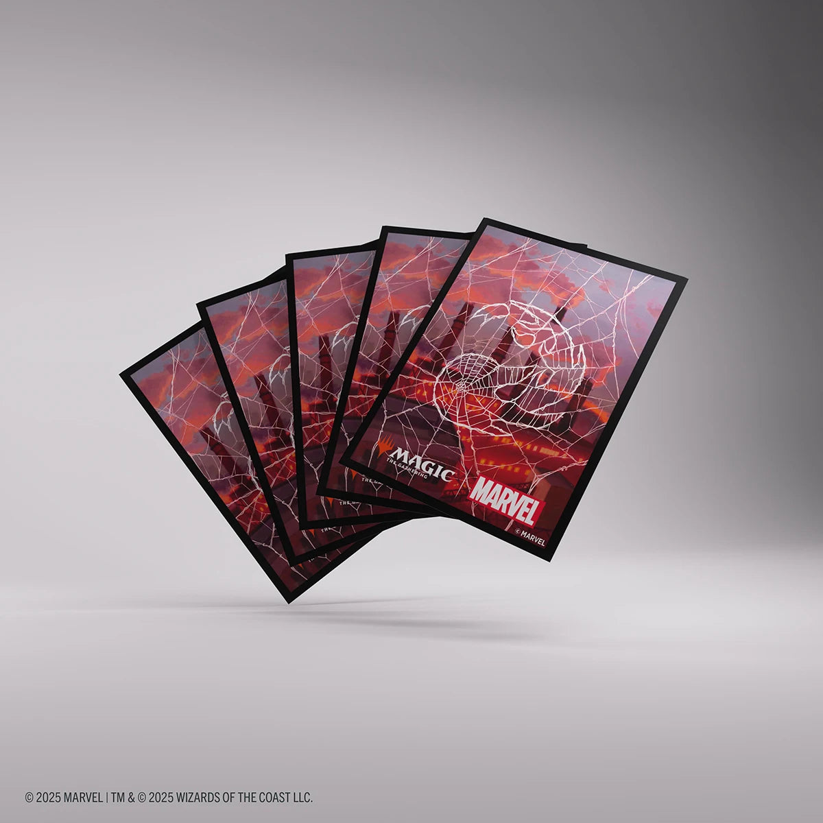 Preorder - Magic: The Gathering | Marvel's Spider-Man Premium Art Sleeves - Spider-Man Mountain