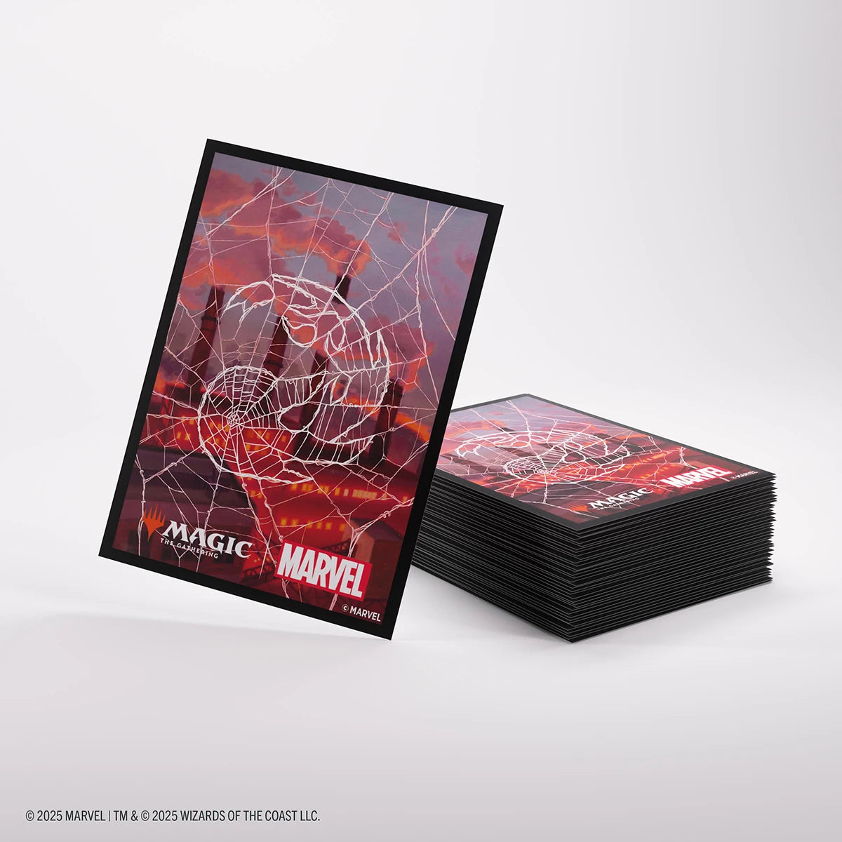 Preorder - Magic: The Gathering | Marvel's Spider-Man Premium Art Sleeves - Spider-Man Mountain