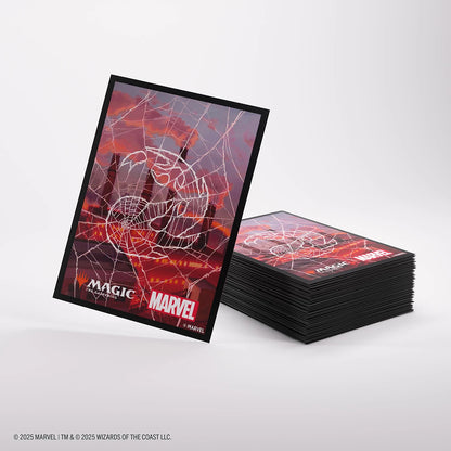 Preorder - Magic: The Gathering | Marvel's Spider-Man Premium Art Sleeves - Spider-Man Mountain
