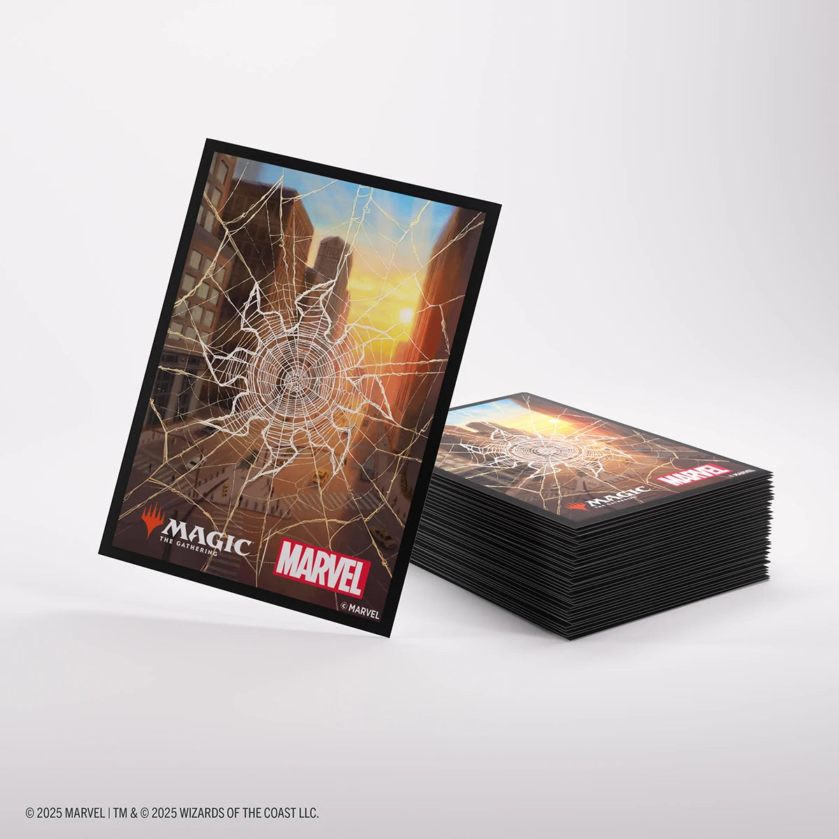 Preorder - Magic: The Gathering | Marvel's Spider-Man Premium Art Sleeves - Spider-Man Plains