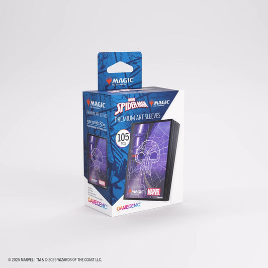 Preorder - Magic: The Gathering | Marvel's Spider-Man Premium Art Sleeves - Spider-Man Swamp