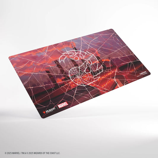 Preorder - Magic: The Gathering | Marvel's Spider-Man Shiny Playmat - Spider-Man Mountain
