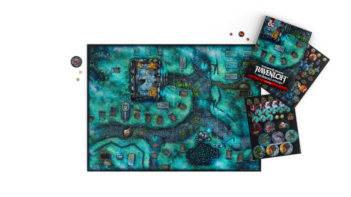 Preorder - D&D - Ravenloft: The Horrors Within Map Pack - EN