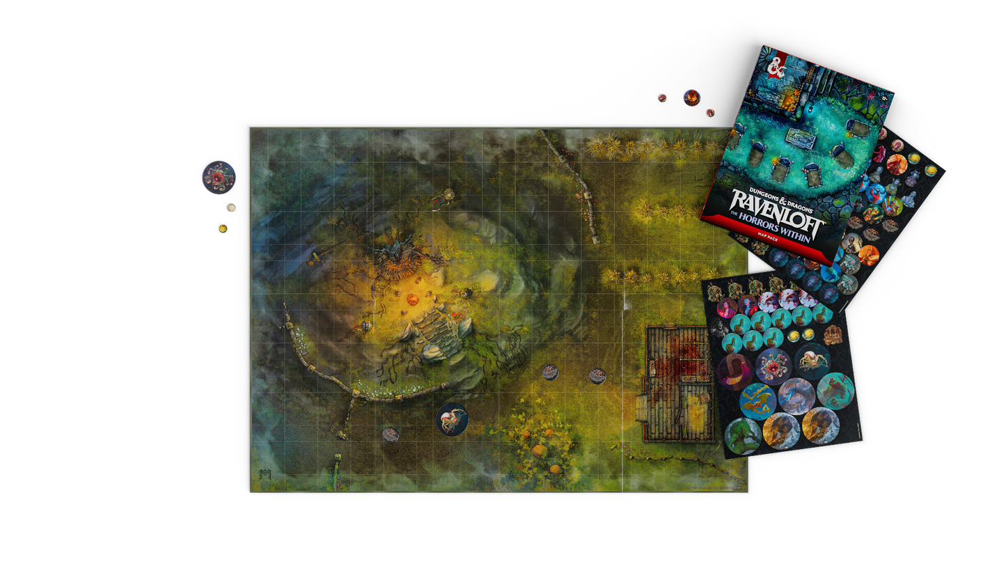 Preorder - D&D - Ravenloft: The Horrors Within Map Pack - EN